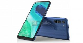New Motorola G8 renders show a punch hole camera on the front