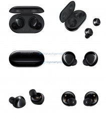 Samsung Galaxy Buds Plus in Black, Sky Blue and White