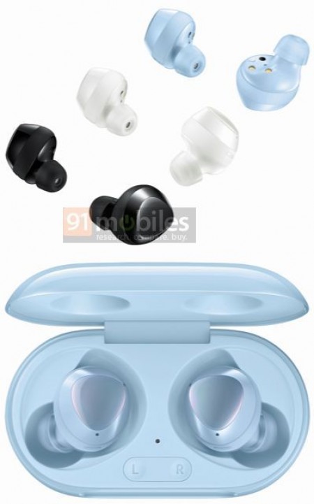 Samsung Galaxy Buds+ show up in Sky Blue, same design confirmed