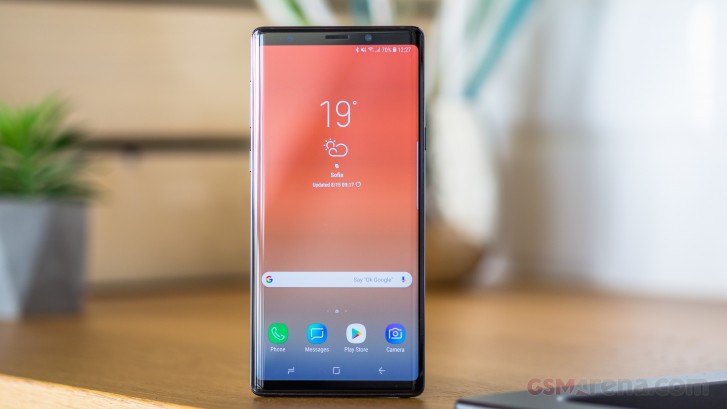 Samsung releases Galaxy Note9 Android 10 update for non-beta users