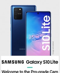 samsung s10 lite on flipkart