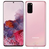 Samsung Galaxy S20 in Cloud Pink color