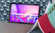 Samsung Galaxy Tab S6 5G's live photo appears