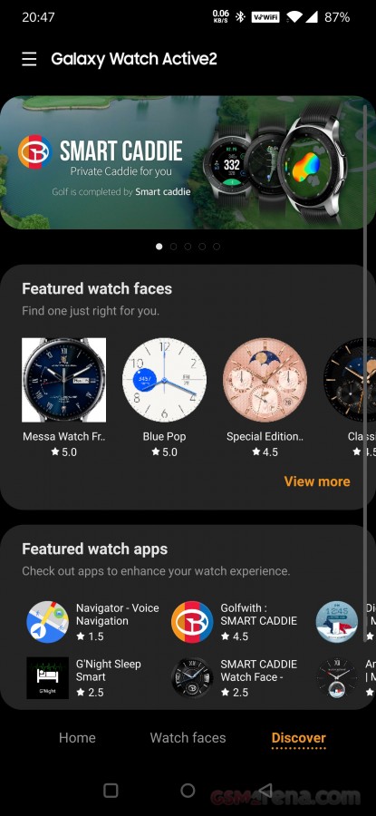 why is my samsung s gear 2 turning on and off and going to different apps
