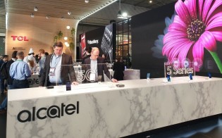 TCL & Alcatel's booth at MWC 2019