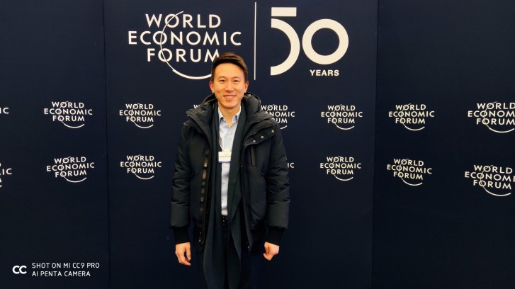 Shou Zi Chew at the 2020 World Economic Forum