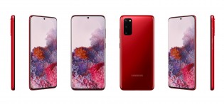 Samsung Galaxy S20 in Aura Red