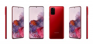 Samsung Galaxy S20+ in Aura Red