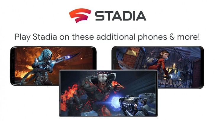 Google Stadia compatible device list expands with Samsung, Asus and Razer phones