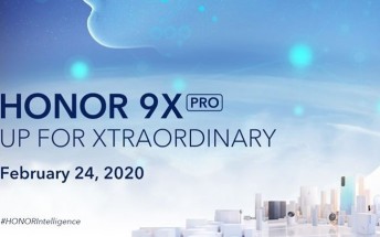 Honor 9X Pro global launch set for February 24
