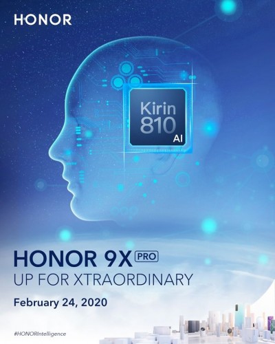 Honor 9X Pro global launch set for February 24
