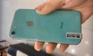 Alleged iPhone 9 handled on video, showing an old school design