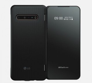 LG V60 with its Dual Screen accessory