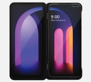 LG V60 with its Dual Screen accessory