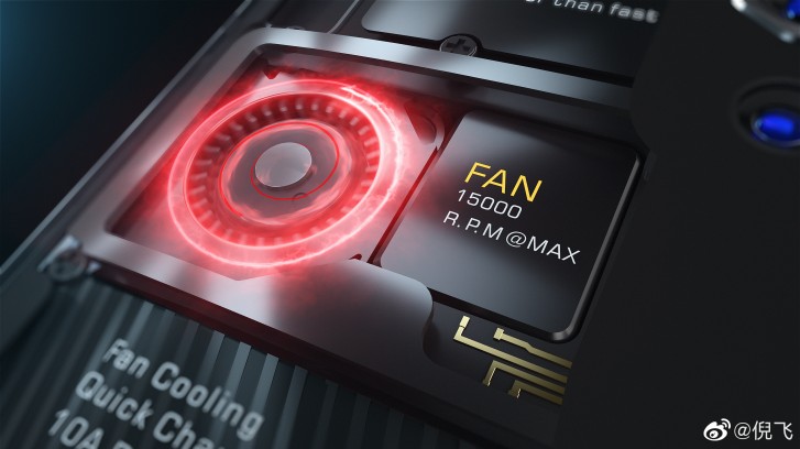 Nubia details the new active cooling fan solution on the upcoming Red Magic 5G