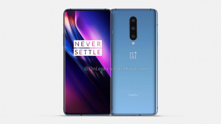 Alleged OnePlus 8 render