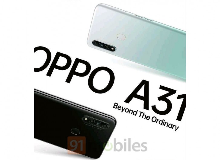 Oppo A31 to land in India next week