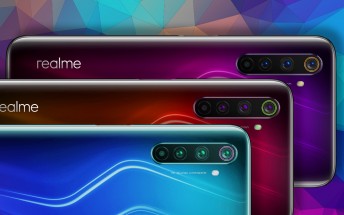 Leaked Realme 6 Pro press renders show three color options