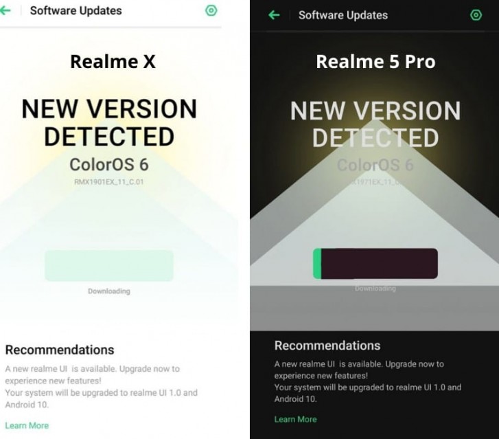 Realme X, Realme 5 Pro start receiving Android 10 and Realme UI