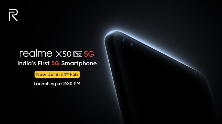 Realme steals iQOO's thunder, will launch the X50 Pro 5G in India on February 24