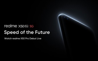Watch the Realme X50 Pro 5G announcement live here