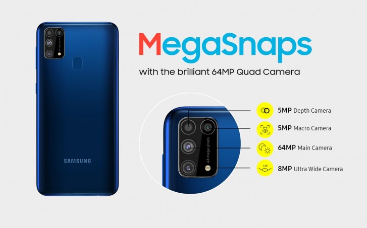 Samsung Galaxy M31 goes official with quad cameras, 6,000mAh battery and Android 10