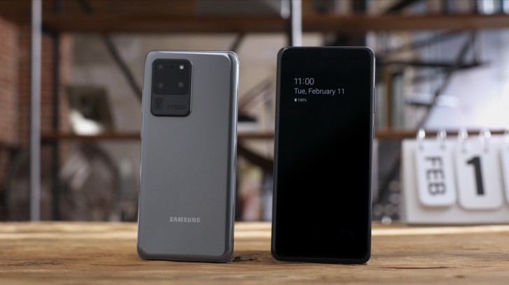 Samsung Galaxy S20 comparison