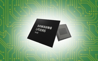 Samsung begins mass production of next-gen 16 GB LPDDR5 RAM