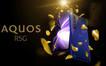 Sharp announces Aquos R5G with 6.5” QHD+ display, Snapdragon 865 and 8K video recording