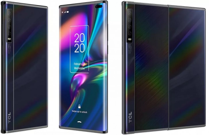 TCL concept phone has a slide-out screen, leaked images show