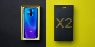 Poco X2 and its retail package