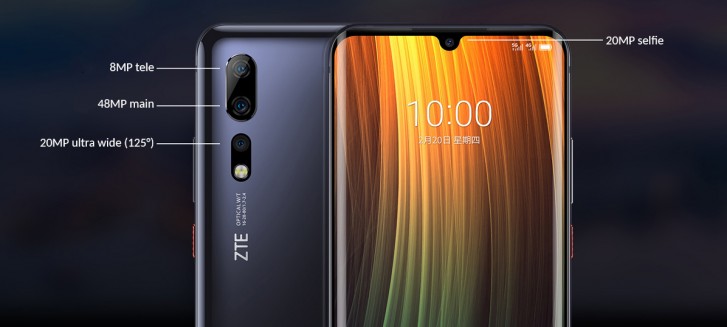 ZTE Axon 10s Pro unveiled with S865 chipset, 5G connectivity and 48MP main cam