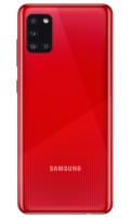Samsung Galaxy A31 in Prism Crush Red