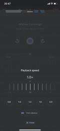 Playback settings