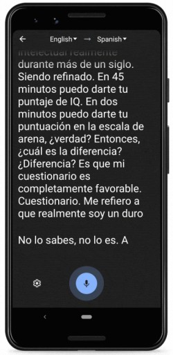 Google Translate for Android gains new live transcription functionality 