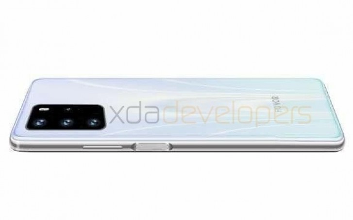 Honor 30S to arrive in White and Orange, leaked renders reveal