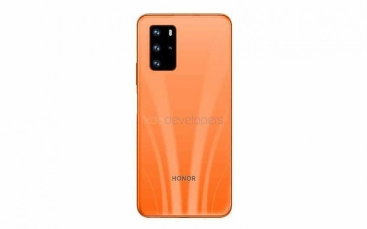 Honor 30S to arrive in White and Orange, leaked renders reveal