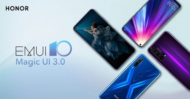 Honor 20 series and View 20 will receive Magic UI 3.0 update from March 15