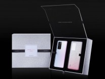 Huawei P40 Pro Glamor case with Swarovski crystals and a luxurious gift box