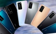 Leaked official images shows entire Huawei P40 lineup, colors and all