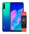 Huawei P40 Lite E in Black and Aurora Blue (with Huawei Band 4 pre-order bonus)