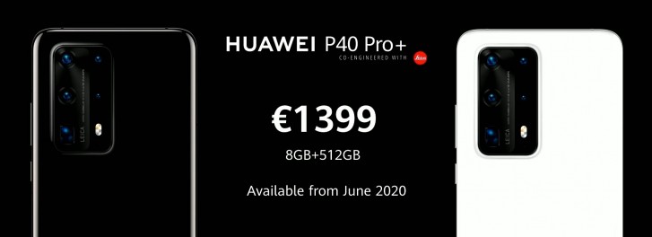 يعمل هاتف Huawei P40 Pro + على تعزيز ما يصل بكاميرات تكبير وشحن لاسلكي بقوة 40 واط