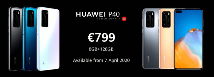 Huawei P40 unveiled with 50MP camera, P40 Pro adds 90Hz panel,  5x tele cam