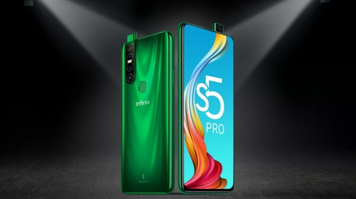 Infinix S5 Pro goes official: Helio P35 SoC, 48MP triple camera, and notchless display