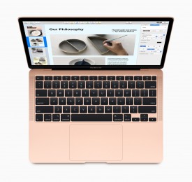 Apple Refreshes Macbook Air With Quad Core Cpus Scissor Keyboard And Lower Price Gsmarena Com News