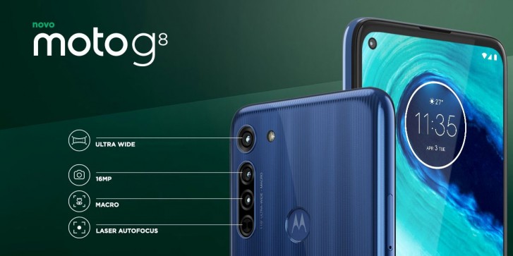 Moto G8 unveiled with 720p+ display, new triple camera and larger battery