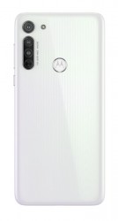 Moto G8 in White Prism