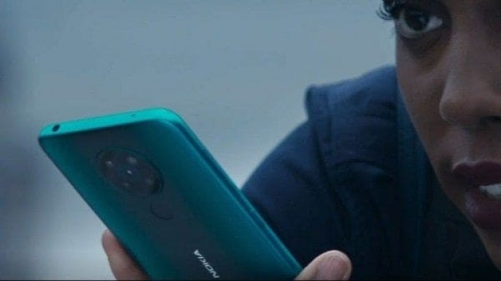 Screengrabs from new Bond trailer show the Nokia 8.2 5G