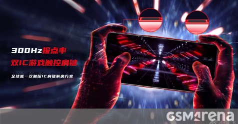 Red Magic 5G to have 300Hz touch sampling shoulder triggers and a game mic