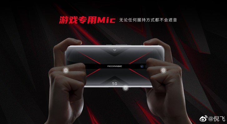 Red Magic 5G will boast 300Hz touch sampling, capacitive shoulder triggers and a game specific mic